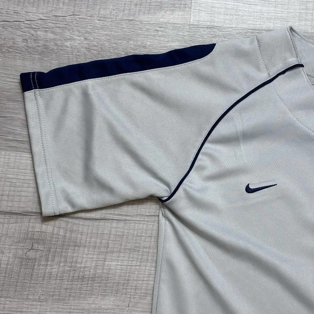 NEW Vintage Nike Youth New York Yankees Gray Baseball Jersey Size Medium (12/14)